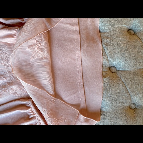 Chico’s blouse , soft peach,small with embroidery - Picture 3 of 3
